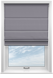 Panama, Grey - Roman Blind